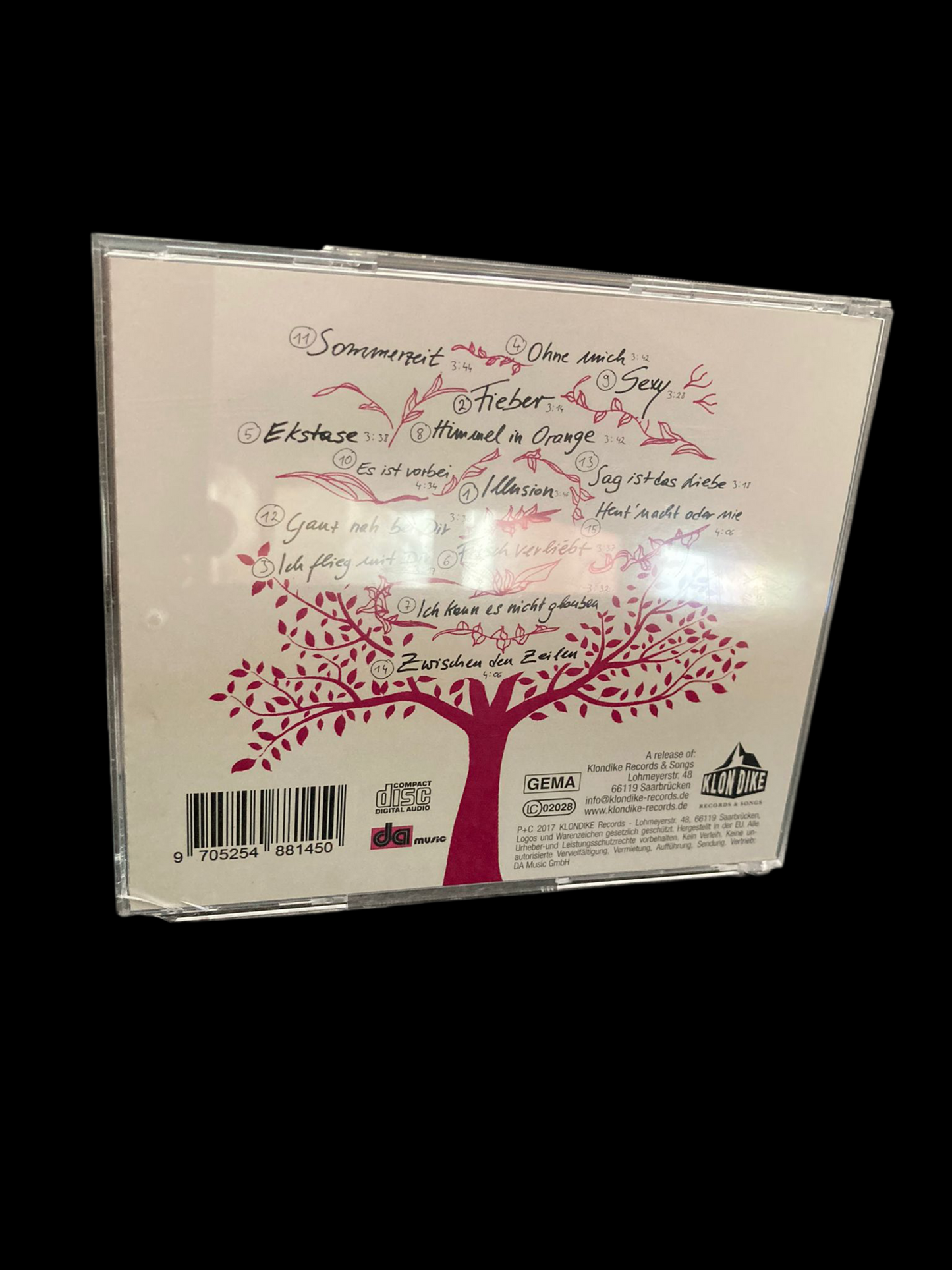 Album CD Maria Bonelli "Das bin ich" inkl. persönlicher Widmung